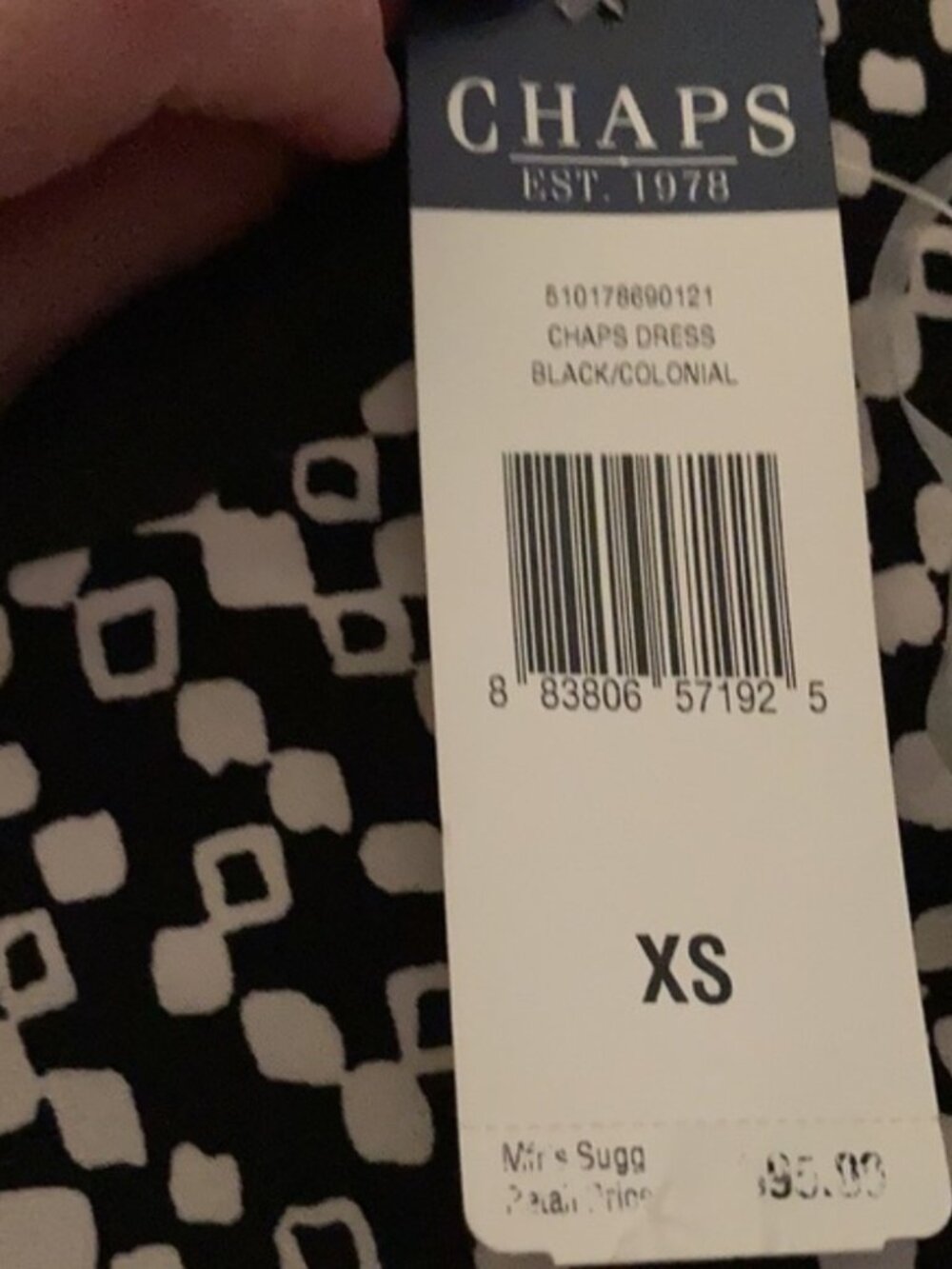 CHAPS Dress by Ralph Lauren Extra Small NEW - Picture 6 of 8